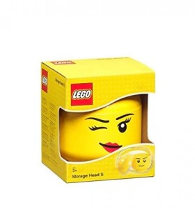 Контейнер для зберігання LEGO® середня голова дівчинки-підморгування