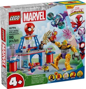Конструктор LEGO® MARVEL™ SUPER HEROES Павутинна штаб-квартира команди Павука