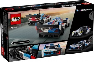 Конструктор LEGO® Speed Champions Автомобілі для перегонів BMW M4 GT3 і BMW M Hybrid V8