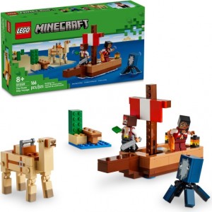 Конструктор LEGO® MINECRAFT® Подорож на піратському кораблі 