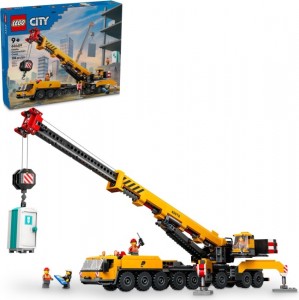 Конструктор LEGO® CITY Жовтий пересувний будівельний кран