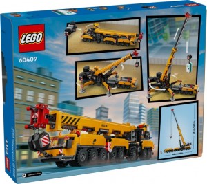 Конструктор LEGO® CITY Жовтий пересувний будівельний кран