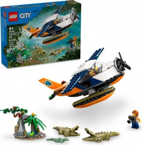 Конструктор LEGO® CITY Водний літак для дослідження джунглів