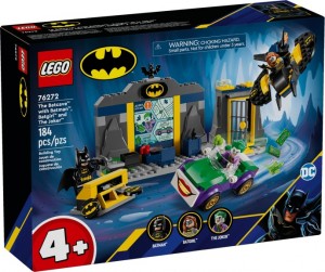 Конструктор LEGO® DC COMICS™ SUPER HEROES Печера Бетмена з Бетменом,Бетгерл і Джокером