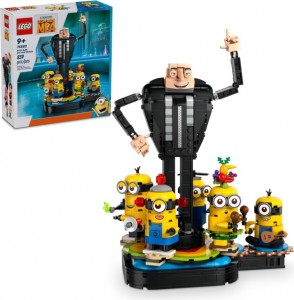 Конструктор LEGO® Minions™ Ґру й посіпаки з кубиків