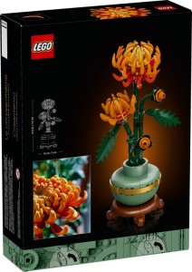 Конструктор LEGO® Icons™ Botanical collection Хризантема