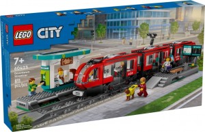 Конструктор LEGO® CITY Трамвай і вокзал у центрі міста