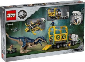 Конструктор LEGO® JURASSIC WORLD™ Місії динозаврів: Вантажівка для перевезення Алозавра