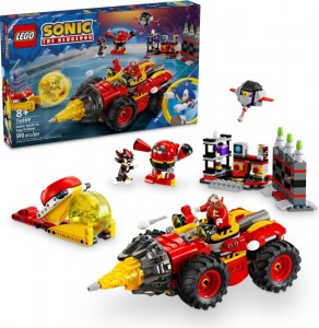 Конструктор LEGO® Sonic the Hedgehog™ Супер Сонік проти Яйця-бурильника