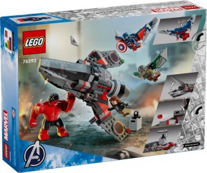 Конструктор LEGO® Super Heroes Marvel™ Капітан Америка проти Червоного Халка