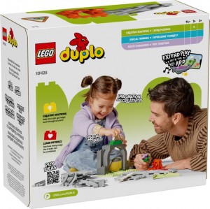 Конструктор LEGO® DUPLO® Додатковий набір. Залізничний тунель і колії