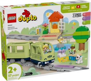 Конструктор LEGO® DUPLO® Інтерактивний пригодницький поїзд