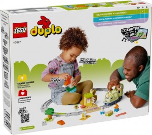 Конструктор LEGO® DUPLO® Інтерактивний пригодницький поїзд