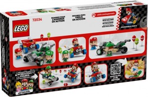 Конструктор LEGO® Super Mario™ Малюк Маріо проти малюка Луїджі