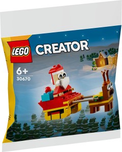 Конструктор LEGO® CREATOR™ Поїздка на санчатах Санти