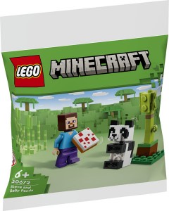 Конструктор LEGO® MINECRAFT®  Стів і малюк-панда