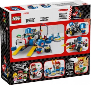 Конструктор LEGO® Super Mario™ Mario Kart™ – Гараж жаби