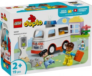 Конструктор LEGO® DUPLO® Швидка допомога та водій