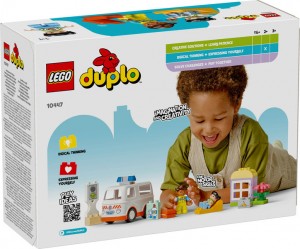 Конструктор LEGO® DUPLO® Швидка допомога та водій