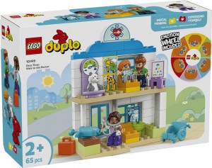 Конструктор LEGO® DUPLO® Уперше: візит до лікаря