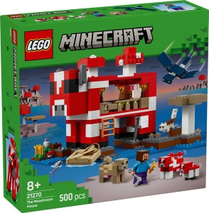 Конструктор LEGO® MINECRAFT®  Грибний будинок