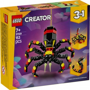 Конструктор LEGO® CREATOR™ Дикі тварини: Дивовижний павук