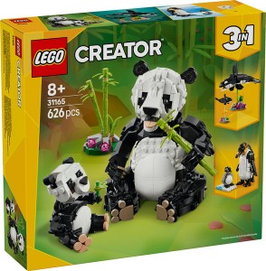 Конструктор LEGO® CREATOR™ Дикі тварини: пандові