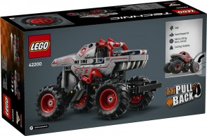 Конструктор LEGO® TECHNIC™ Monster Jam™ ThunderROARus™ з інерційним двигуном