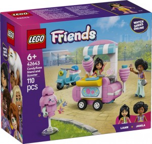 Конструктор LEGO® FRIENDS Ятка із солодкою ватою та скутером