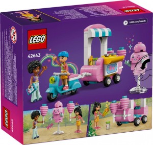 Конструктор LEGO® FRIENDS Ятка із солодкою ватою та скутером