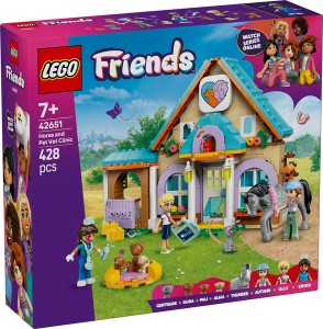 Конструктор LEGO® FRIENDS Ветеринарна клініка для коней і домашніх улюбленців