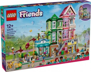 Конструктор LEGO® FRIENDS Хартлейк-Сіті. Квартири і крамниці