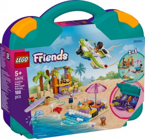 Конструктор LEGO® FRIENDS Творча валіза для подорожей і відпочинку на пляжі