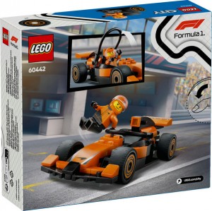 Конструктор LEGO® CITY Пілот F1® з автомобілем для перегонів команди McLaren