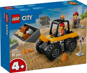 Конструктор LEGO® CITY Great Vehicles Жовтий будівельний автонавантажувач