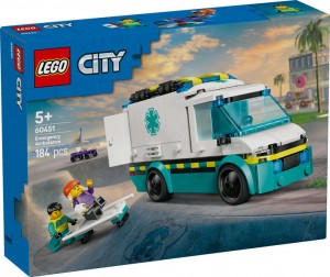 Конструктор LEGO® CITY Great Vehicles Швидка допомога