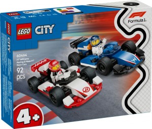 Конструктор LEGO® CITY Автомобілі для перегонів F1® команд Williams Racing та Haas F1®