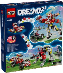 Конструктор LEGO® DREAMZzz Робот-тигр Купера та Хот-род авто Зеро