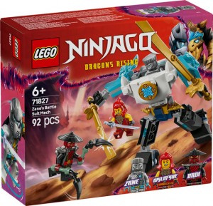 Конструктор LEGO® NINJAGO® Бойовий костюм-робот Зейна