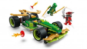 Конструктор LEGO® NINJAGO® Автомобіль для перегонів Ллойда з інерційним двигуном