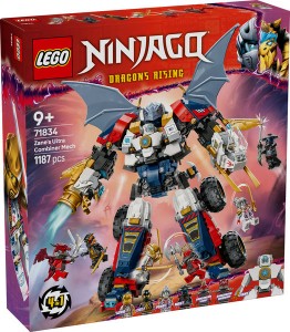 Конструктор LEGO® NINJAGO® Ультраобʼєднувальний робот Зейна