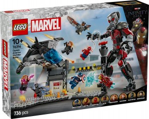 Конструктор LEGO® Super Heroes Marvel™ Перший месник: Протистояння Пригодницька битва