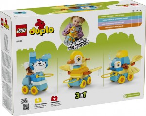 Конструктор LEGO® DUPLO® Тварини на колесах 3в1
