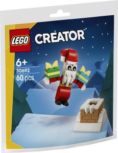 Конструктор LEGO® CREATOR™ Різдвяні забави з димарем із Сантою
