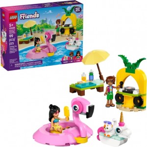 Конструктор LEGO® FRIENDS Вечірка єдинорога та фламінго біля басейну