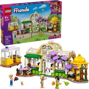 Конструктор LEGO® FRIENDS Кавʼярня з рослинами і квіткова крамниця