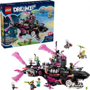 Конструктор LEGO® DREAMZzz™ Страхітливий підводний човен «Акула»