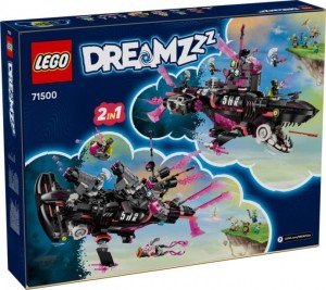 Конструктор LEGO® DREAMZzz™ Страхітливий підводний човен «Акула»