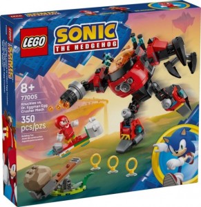 Конструктор LEGO® Sonic the Hedgehog™ Наклз проти доктора Еггмана Конструктор LEGO® Sonic the Hedgehog™ Наклз проти доктора Еггмана