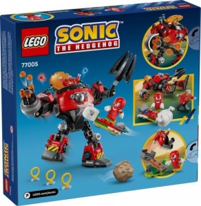 Конструктор LEGO® Sonic the Hedgehog™ Наклз проти доктора Еггмана Конструктор LEGO® Sonic the Hedgehog™ Наклз проти доктора Еггмана